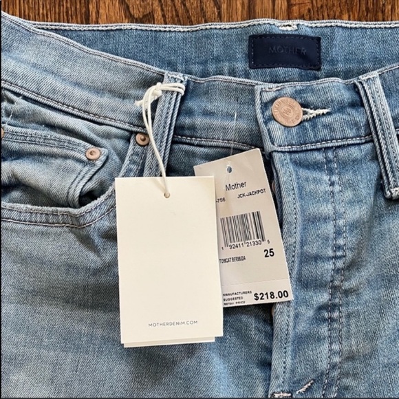 Mother Denim The Tomcat Bermuda Short in Jackpot NWT - Picture 8 of 9